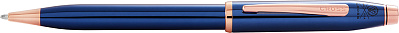Шариковая ручка Cross Century II Translucent Cobalt Blue Lacquer (Синий)