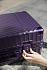 Чемодан Aluminum Frame PC Luggage V1, фиолетовый - Фото 5