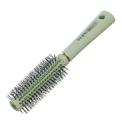 Брашинг Dewal Beauty серия "Магия" с пластиковым штифтом, оливковая, d18/40мм