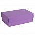 Коробка картонная, "COLOR" 11,5*6*17 см; фиолетовый - Фото 1