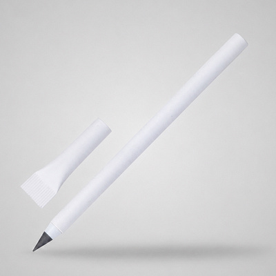 Вечный карандаш из переработанной бумаги Recycled pencil (Белый)