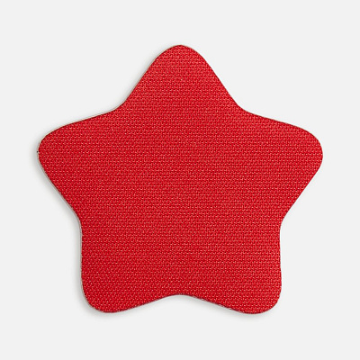 Наклейка тканевая Lunga Bial, M, желтый неон (Красный)