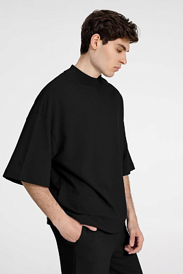 Футболка оверсайз унисекс T9, черная