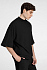 Футболка оверсайз унисекс T9, черная - Фото 3