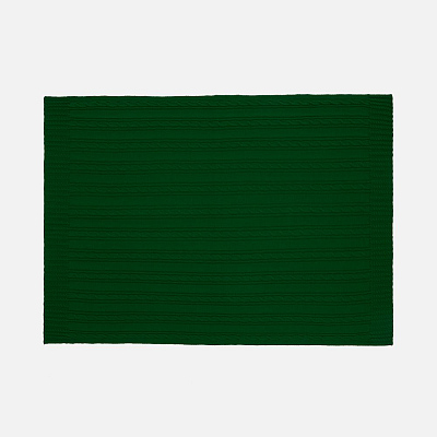 Плед Remitti, глубокий зеленый