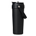 Термокружка вакуумная Соло (Solo), черная - Фото 2