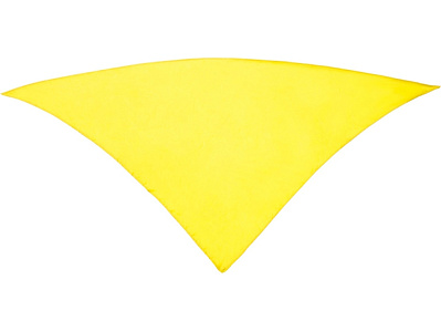 Шейный платок FESTERO треугольной формы (Желтый)