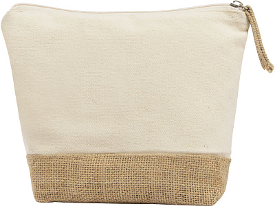 Косметичка Jute из хлопка и джута