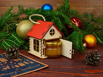 Игрушка-упаковка Домик