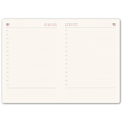 Ежедневник недатированный Montrose, формат А5, в линейку