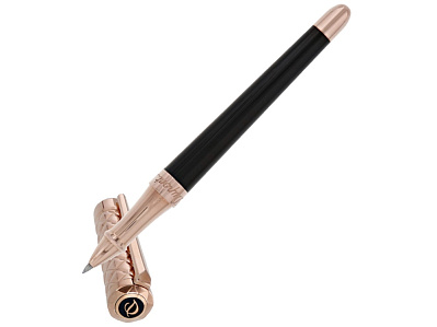 Ручка-роллер LIBERTE (Черный, розовый)