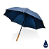 Автоматический зонт-трость с бамбуковой рукояткой Impact из RPET AWARE™, d103 см  - Фото 1
