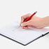 Ручка шариковая Hotel Cap с колпачком, красная - Фото 6