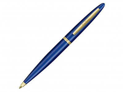 Ручка шариковая Capre (Синий/золотистый)