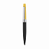 Ручка шариковая "Peri"покрытие soft touch, черный с желтым - Фото 3