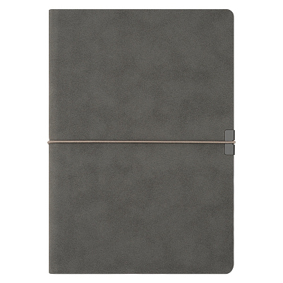 Ежедневник Ин Велюр (In Velour) недатированный, серый
