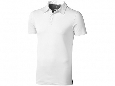 Рубашка поло Markham мужская (Белый/антрацит)