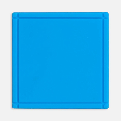 Лейбл из ПВХ Dzeta, L  (Голубой)