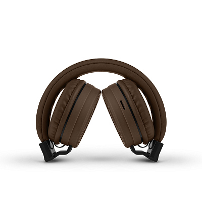 Наушники беспроводные Rombica MySound BH-11, коричневый
