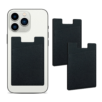 Держатель карт на телефоне SlimPocket, чёрный