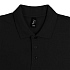 Рубашка поло мужская Summer 170, черная - Фото 3