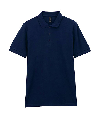 Футболка поло PREMIUM COTTON ADULT DOUBLE PIQUE, КРАСНЫЙ XL (Морской синий)