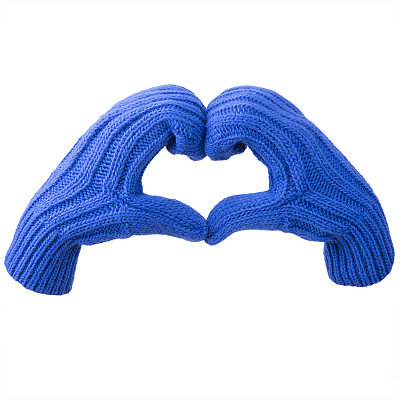 Варежки вязаные НАСВЯЗИ© шерсть/акрил