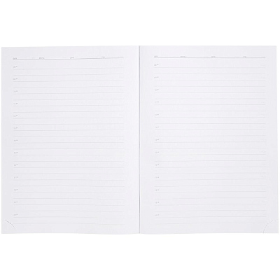 Ежедневник в суперобложке Brave Book, недатированный, красный