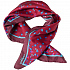 Платок Tourbillon Silk, бордовый - Фото 3