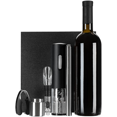 Винный набор Wine Diesel  (Черный)