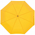Зонт складной Manifest Color со светоотражающим куполом, желтый - Фото 1