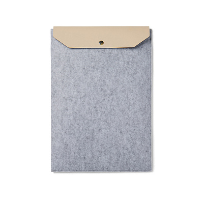 Чехол для ноутбука VINGA Albon из переработанного фетра GRS, 14’’ (Серый;)