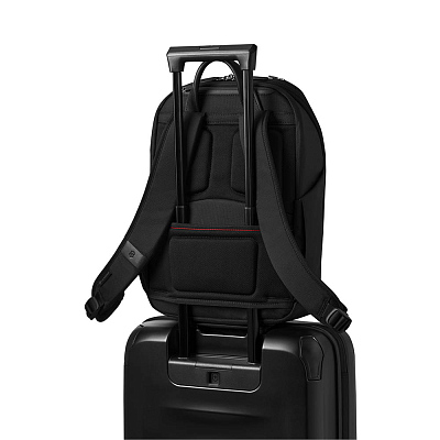 Рюкзак VICTORINOX Architecture Urban2 City Backpack 14'', черный, полиэстер/кожа, 30x19x42 см,17 л