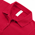 Рубашка поло женская Heavymill красная - Фото 3
