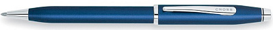 Шариковая ручка Cross Century II. Цвет - синий. (Синий)