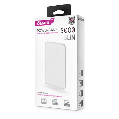 ПЗУ 15 Partner Slim 5000, белый