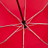 Зонт наоборот складной Futurum со светоотражающим кантом, красный - Фото 3