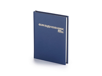 Ежедневник недатированный А6 Бумвинил (Синий)