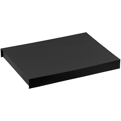 Коробка Roomy с ложементом под ежедневник ф.А4 и ручку, черная (Черный)