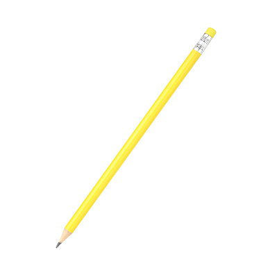 Карандаш с цветным корпусом Largo  (Желтый)