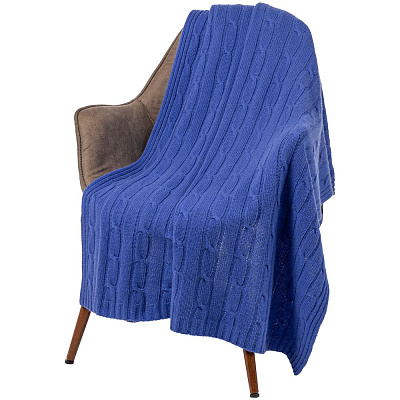 Плед Auray, ярко-синий (Синий)