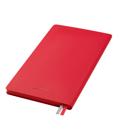 Ежедневник Рейн (Rain) недатированный, красный (без упаковки, без стикера)