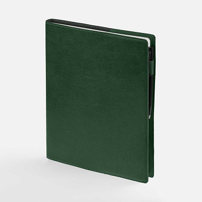 Ежедневник в суперобложке Brave Book, недатированный  (Зеленый)