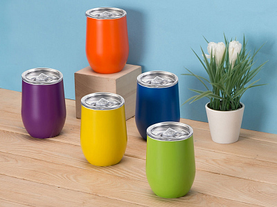 Вакуумная термокружка Sense, непротекаемая крышка