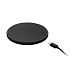Беспроводное зарядное устройство с подсветкой 15W Аурис (Auris), черное - Фото 6
