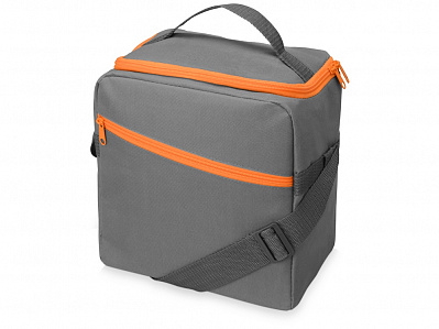 Изотермическая сумка-холодильник Classic (Серый/оранжевый)