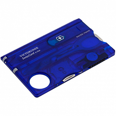 Набор инструментов SwissCard Lite  (Синий)