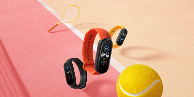 Смарт-браслет Xiaomi Mi Smart Band 5, черный