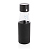 Стеклянная бутылка для воды Ukiyo с силиконовым держателем, 600 мл - Фото 4