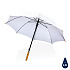 Автоматический зонт-трость с бамбуковой рукояткой Impact из RPET AWARE™, d103 см  - Фото 1